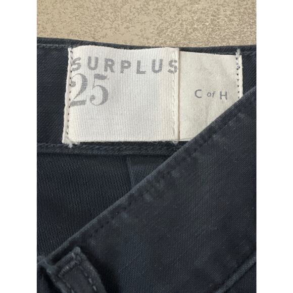 CITIZENS OF HUMANITY Leah Pant Vintage Black Size 25 - Picture 6 of 8